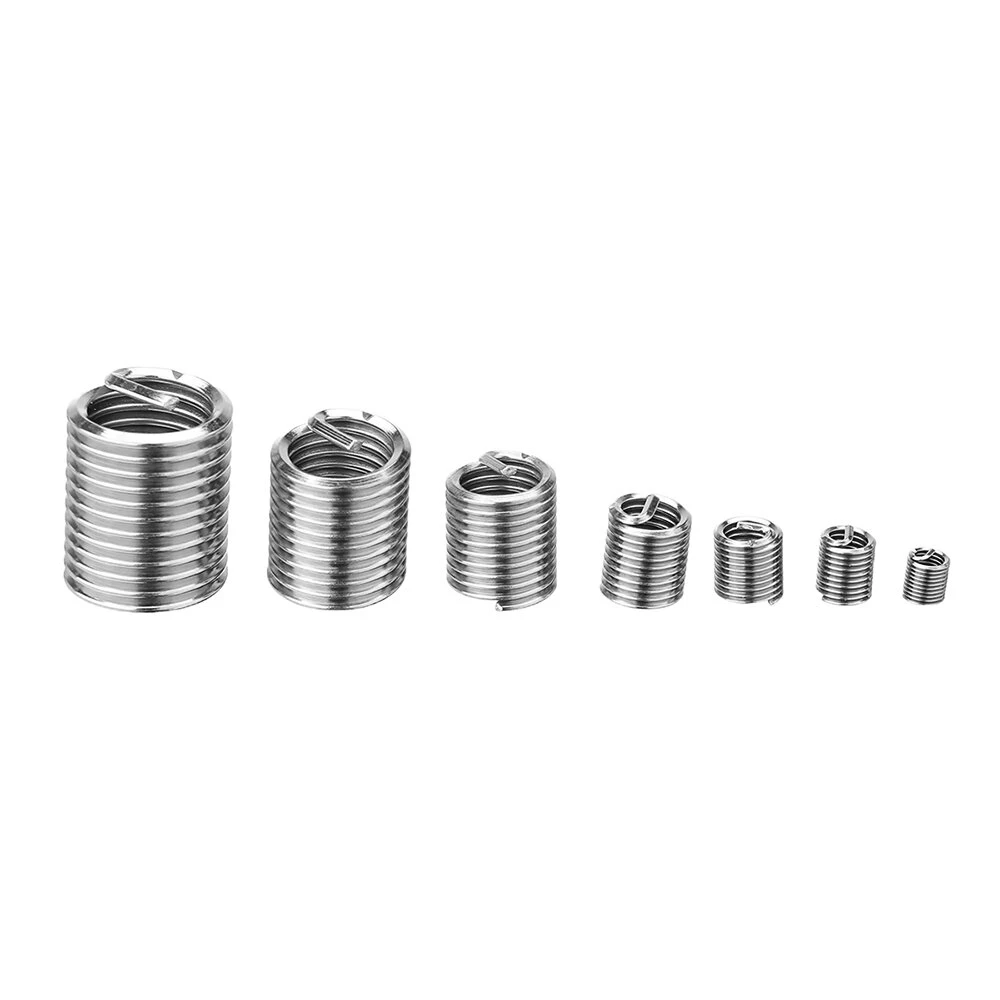60PCS M3-M12 Thread Insert Set | Stainless Steel Screw Repair Kit | Wire Sleeve Set - Image 5
