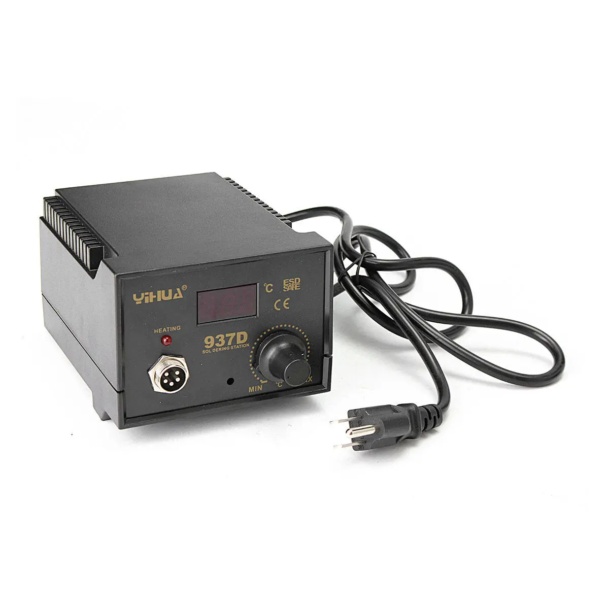 YIHUA 937D 75W Digital Soldering Station | 220V with 4 Tips & Lead Welding Tool Kit - Image 5