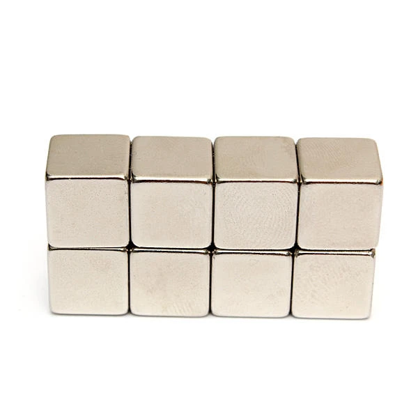 10Pcs N50 Neodymium Magnets - 10mm Cube Block Super Strong for Fridge - Image 3