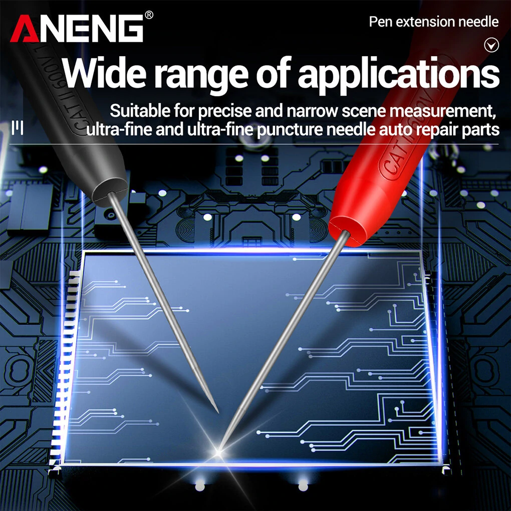 ANENG PT2002 Multimeter Probe | Stainless Steel Puncture-Free Tip for Auto - Image 4