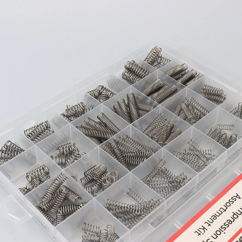 Premium 304 Stainless Steel Compression Springs Kit - 300 Pcs 24 Sizes - High Corrosion Resistance for Mechanical Repair & DIY - Image 4