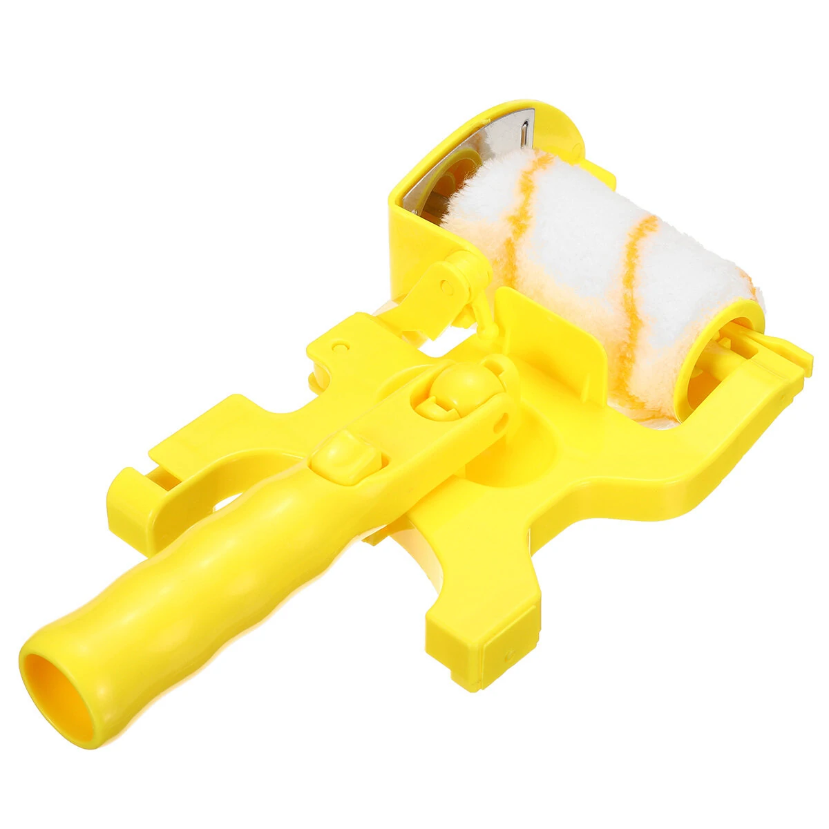 5Pcs Paint Roller Brush Set - Wall Decorative Painting Tool Kit with Handle - Image 3