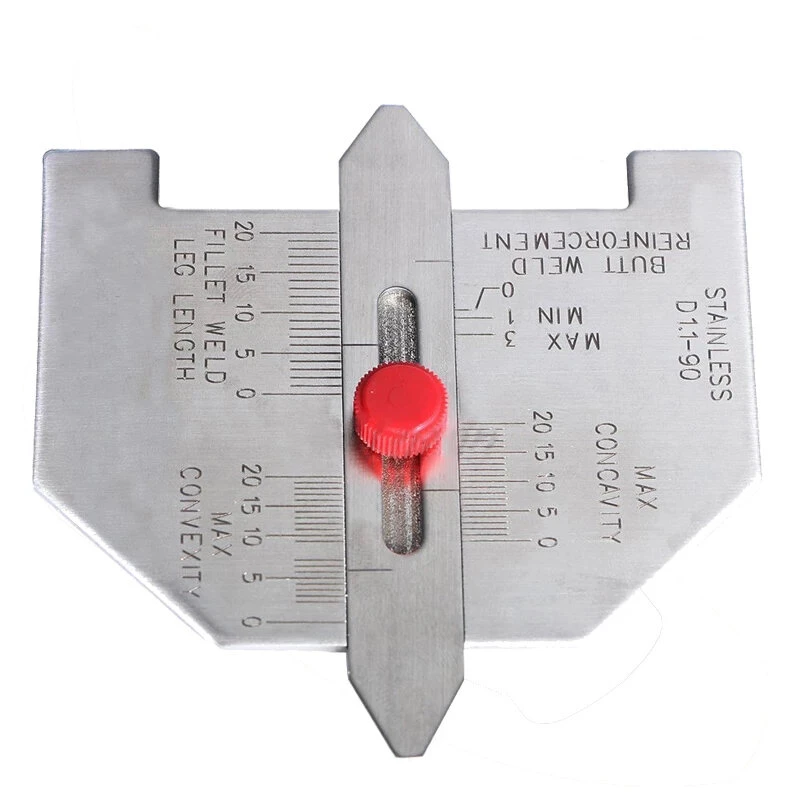 Weld Inspection Ruler - Automatic Weld Size Gauge & Caliper | Welding Gauge - Image 2
