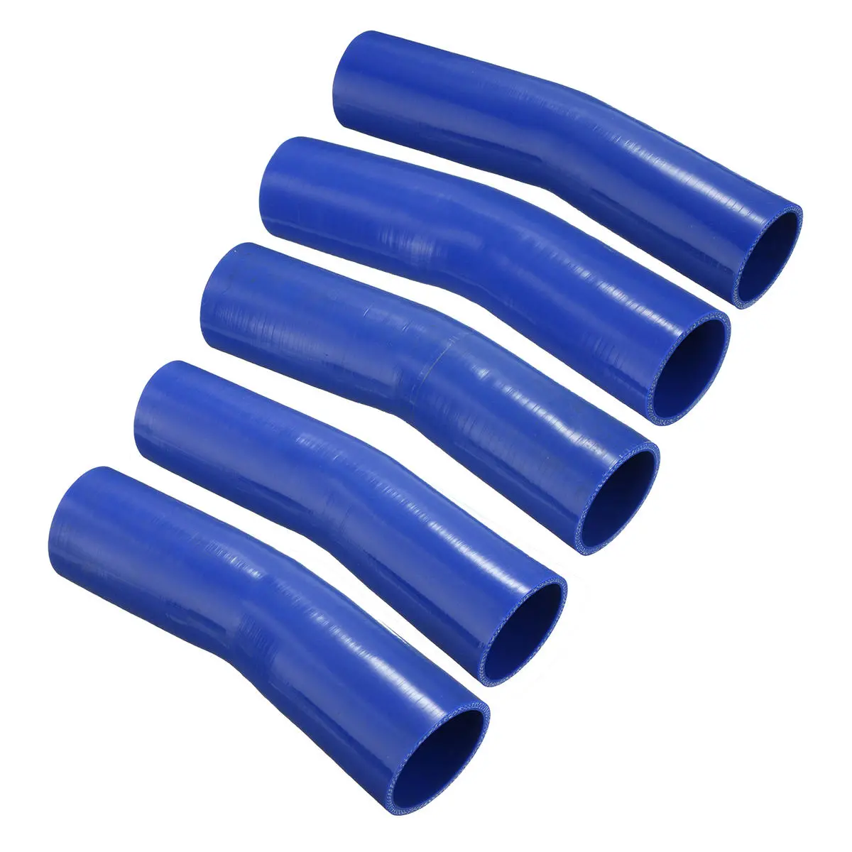 150mm Silicone Hose - 15 Degree Elbow Bend for Air, Water & Coolant | Rubber Tube - Image 2