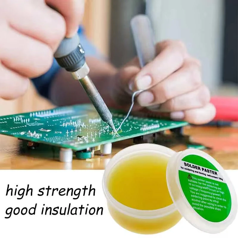 Lead-Free Soldering Paste Rosin Flux - Non-Corrosive 100g | Enhanced Solder Flow for Electronics Repair - Image 4