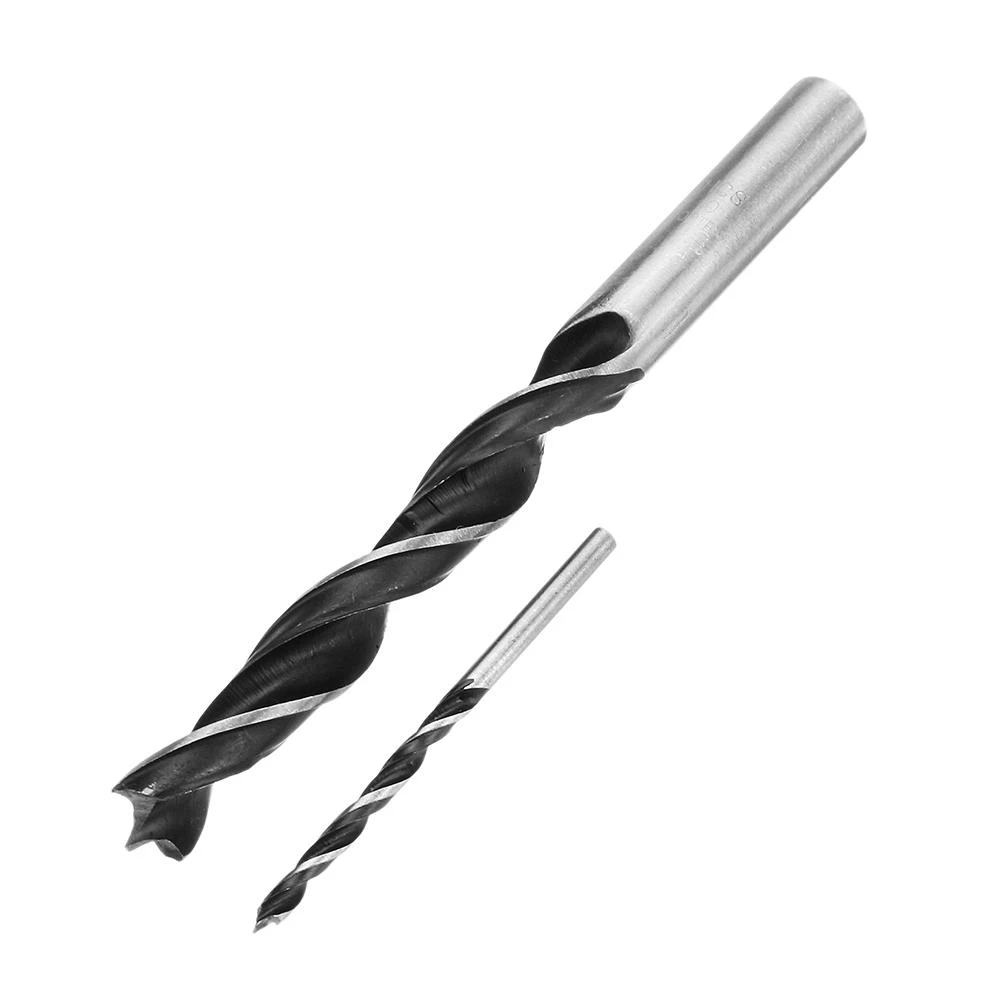 Drillpro 8pcs 3-10mm Carbon Steel Twist Drill Bits | 3 Flute Woodworking Tool - Image 5