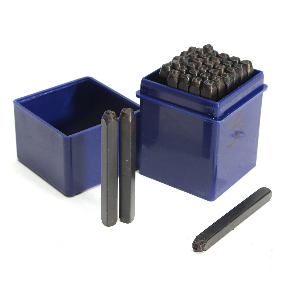 36pcs 3mm Steel Letter & Number Stamp Punch Set | Alphabet Stamping Kit - Image 3