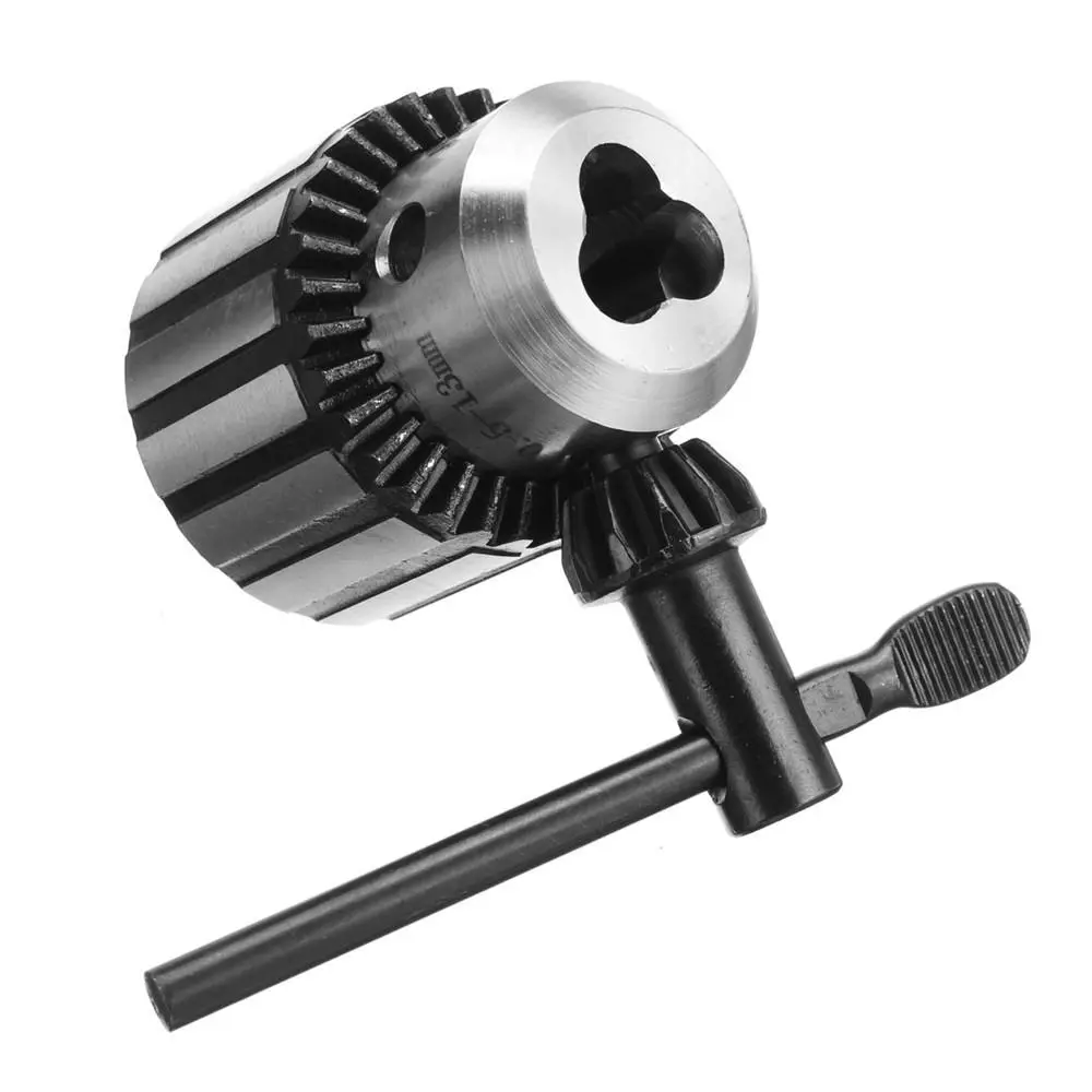B16 Key Type Lathe Drill Chuck - 0.5-13mm Capacity | Taper Mount Tool - Image 4