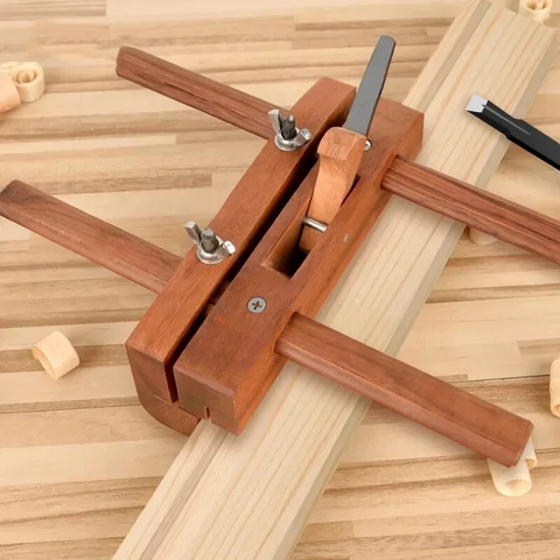 Rosewood Woodworking Planer - 175mm Adjustable Hand Planer with High-Speed Steel Blade - Image 2
