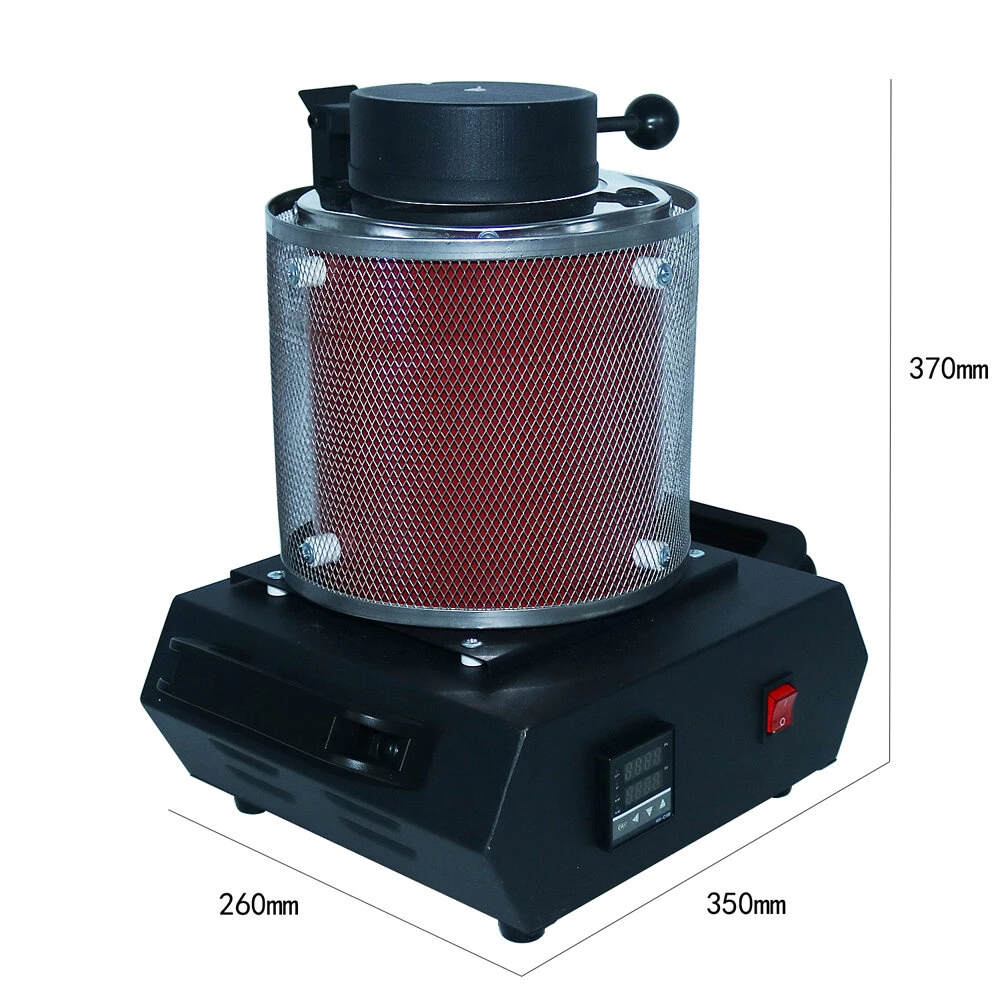 Drillpro 3KG Digital Melting Furnace - 110V/220V for Gold Silver Casting - Image 5