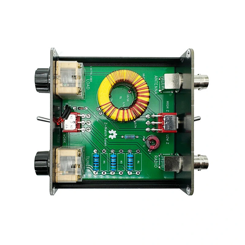 QRP Z-Match Manual Antenna Tuner - 3-28 MHz High-Efficiency, Wide Impedance Range - Image 4