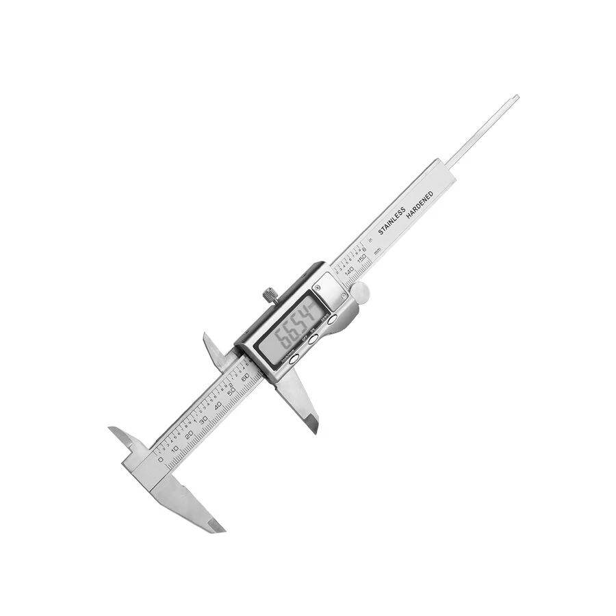 DANIU 150mm 6 inch Digital Caliper | Stainless Steel LCD Display & Zero Buttons - Image 3