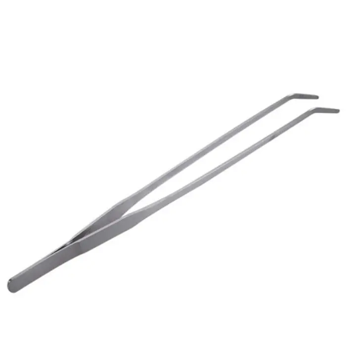 Stainless Steel Aquarium Tweezer - Long Straight Design for Shrimp & Plants - Image 2