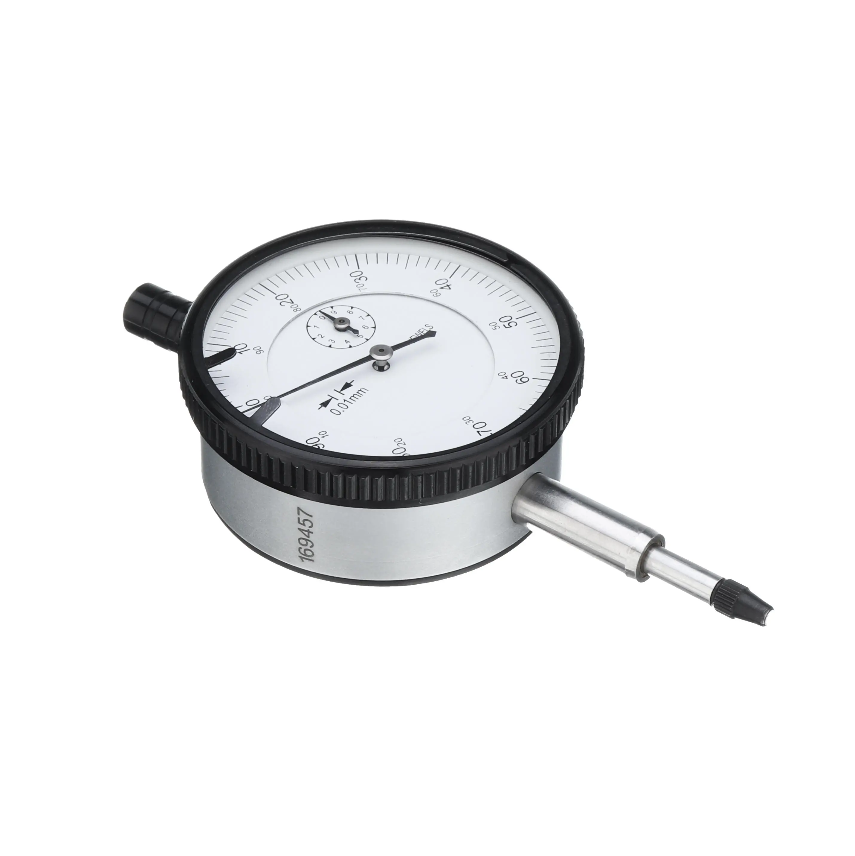 Precision Dial Indicator 0-10mm | 0.01mm Resolution | 58mm Dial Gauge - Image 3