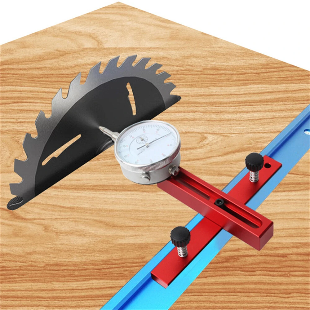 Table Saw Dial Indicator Gauge - Metric Alignment Tool for Saws & Drill Presses - Image 2