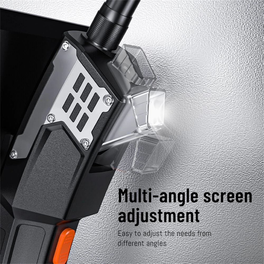 VISHRT T27 Dual Camera Endoscope | 5 Inch LCD 1080P | 7mm Probe 5-6 Hour Battery - Image 5