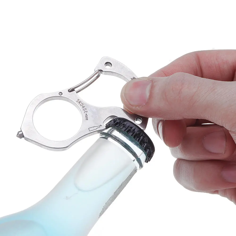 SANRENMU SK045E Key Chain Multi Tool | EDC Survival with Glass Breaker for Camping Car Rescue - Image 2
