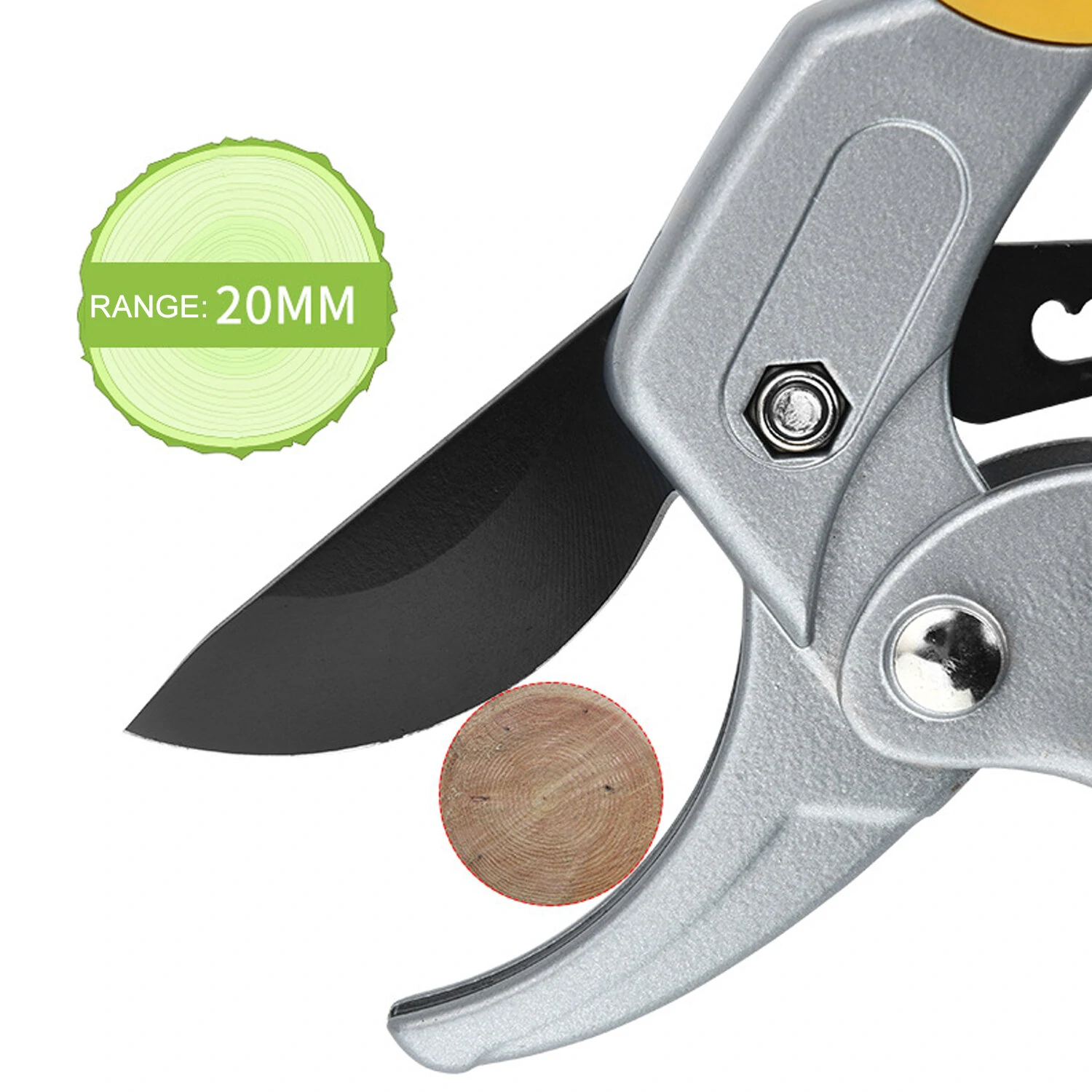 Gardening Shears for Arthritis & Weak Hands - Heavy-Duty Pruning Shears | Ideal Garden Gift - Image 2