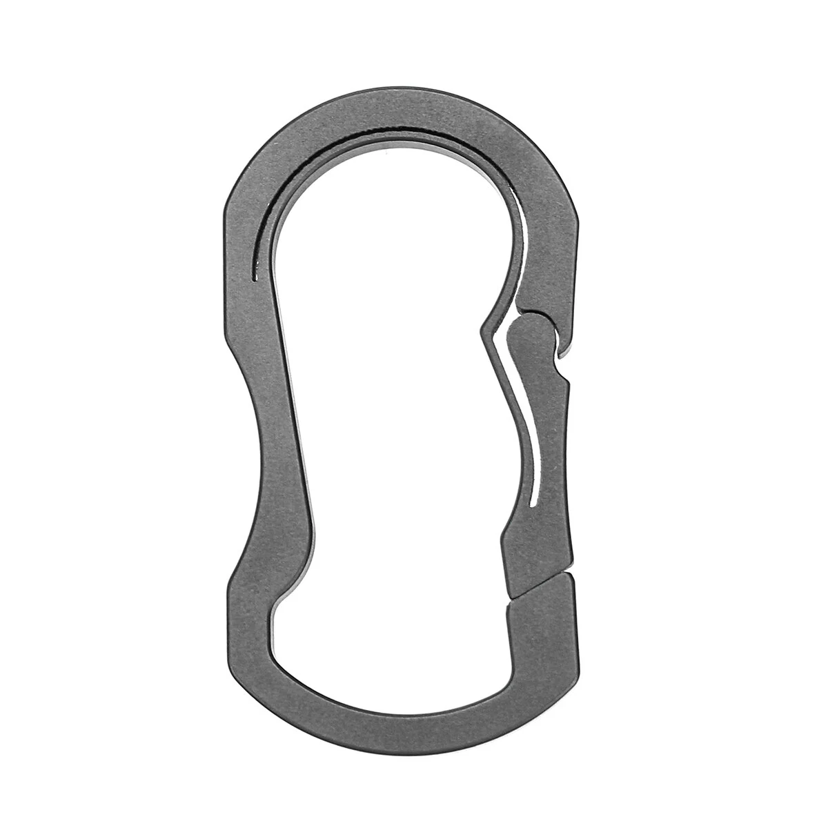 Lightweight Titanium TC4 Keychain | Backpack Hanging Buckle & Carabiner - Image 3
