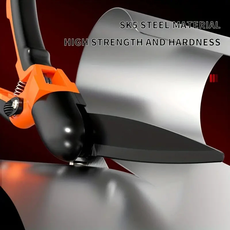 SK5 Steel Gardening Shears - 360° Rotating Blade | Heavy Duty Anti-Rust Pruning Shears - Image 4