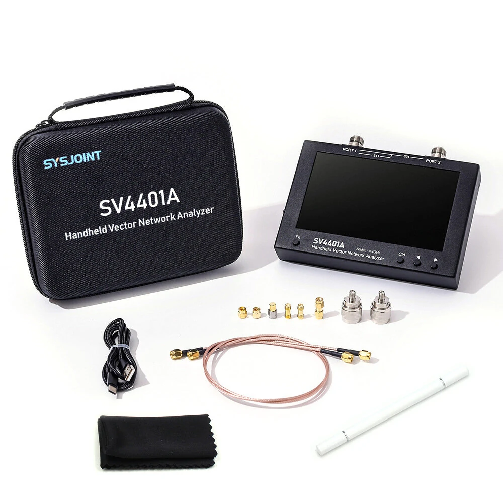 NanoVNA Vector Network Analyzer | 50KHz-4400MHz, 7 inch Touch Screen, 100dB Dynamic Range - Image 3