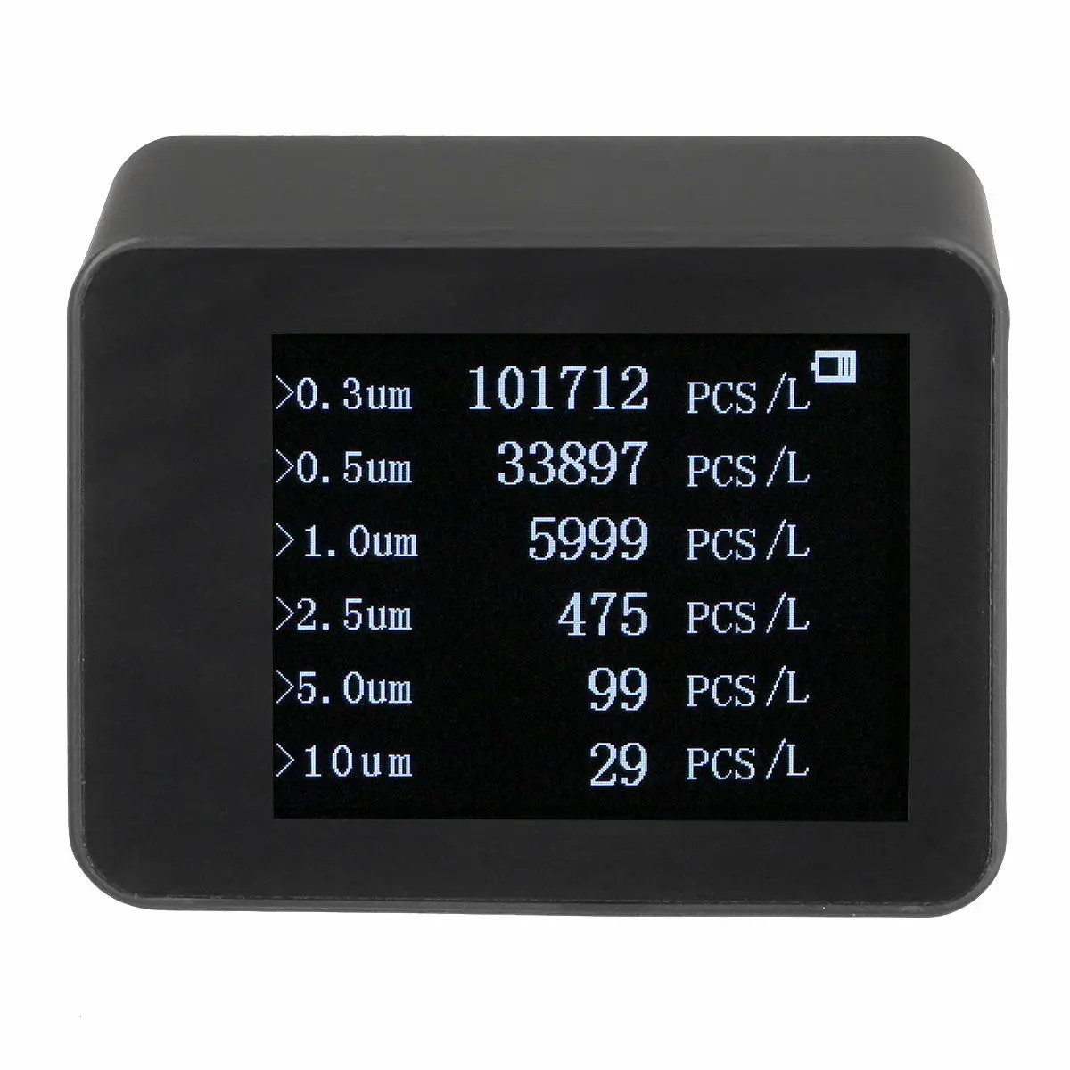 Laser PM2.5 Air Quality Monitor - Detector with Thermometer & Hygrometer - Image 3