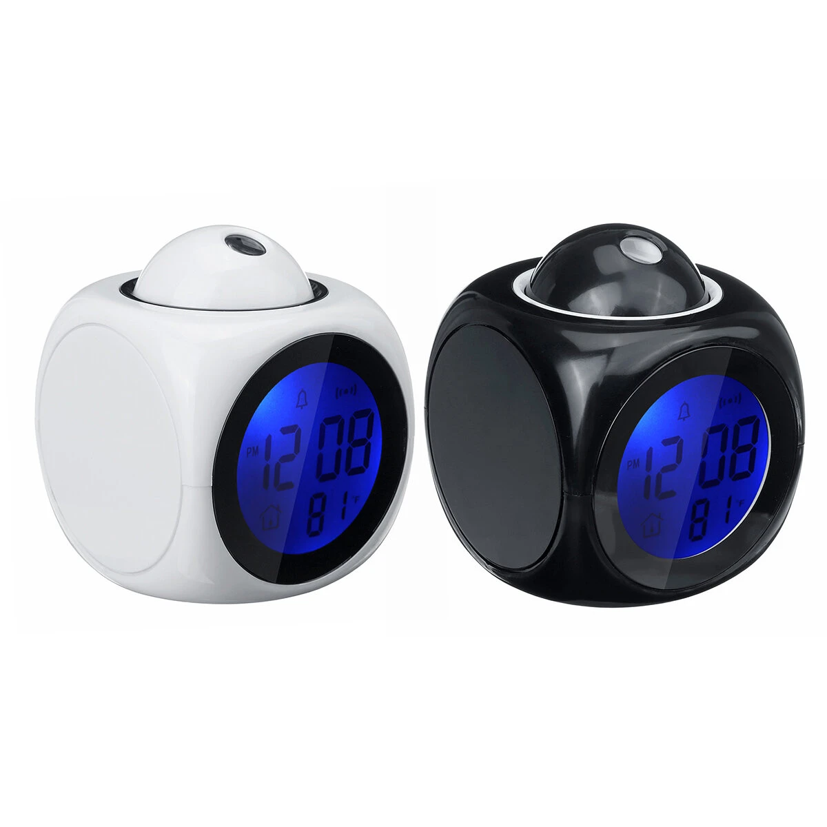 Digital Projection Alarm Clock with Voice Talking & LED LCD Display - Image 2