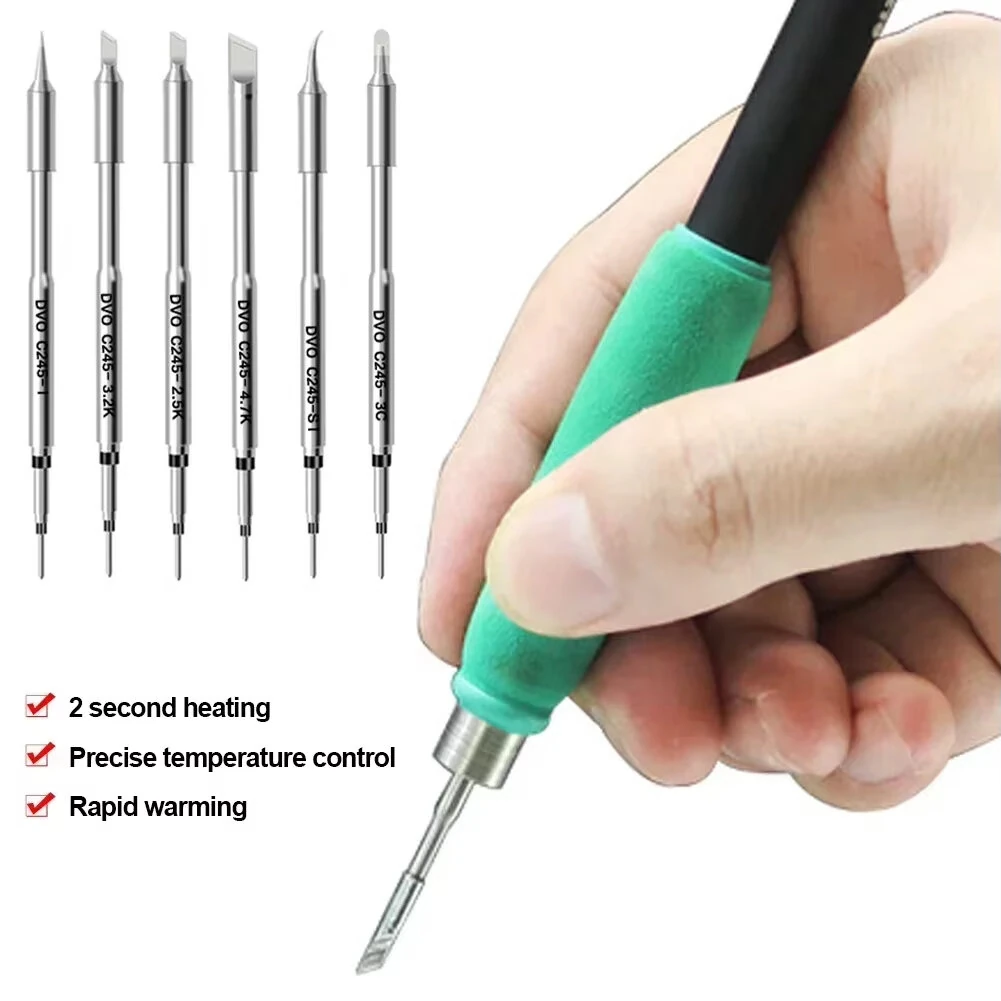 C210 C245 Soldering Iron Tips - Red Copper Quick Heating - For JBC Sugon Aifen Aixun Stations - Image 5