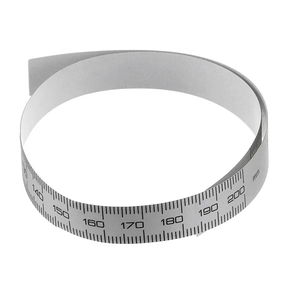Silver Tape Ruler 0-300mm | Self-Adhesive Metric for Digital Caliper Replacement - Image 2