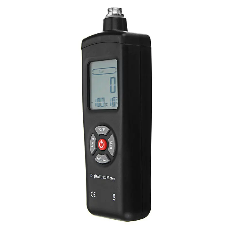 TL-601 Digital Lux Meter - Luminometer with Thermometer & Hygrometer - Image 2