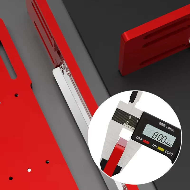 Bohan Cutting Machine Base - 8mm Aluminum Alloy No-Drill Design | Router Table Plate - Image 5
