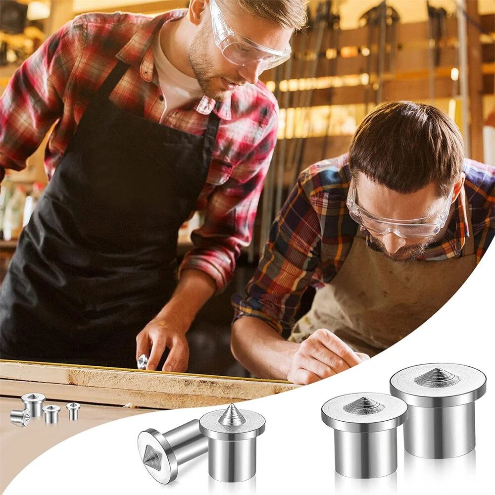 Alloy Steel Dowel & Tenon Center Plugs | 1/4 Inch | 20-Piece Set for Woodworking - Image 4