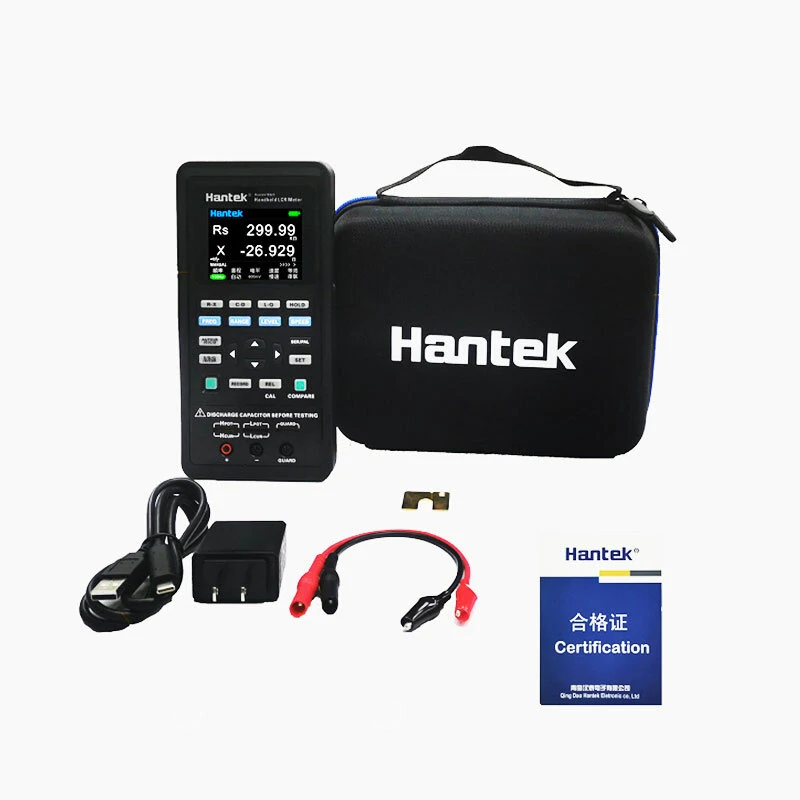 Hantek Digital LCR Meter - Handheld Inductance Capacitance Resistance Tester - Image 4