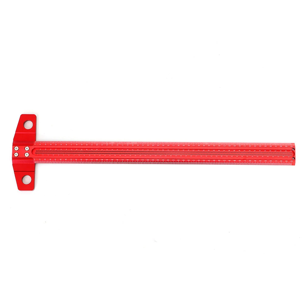 VEIKO T-Type Ruler Marking Gauge - 300/400/500/600mm Aluminum Alloy Woodworking Scriber - Image 5