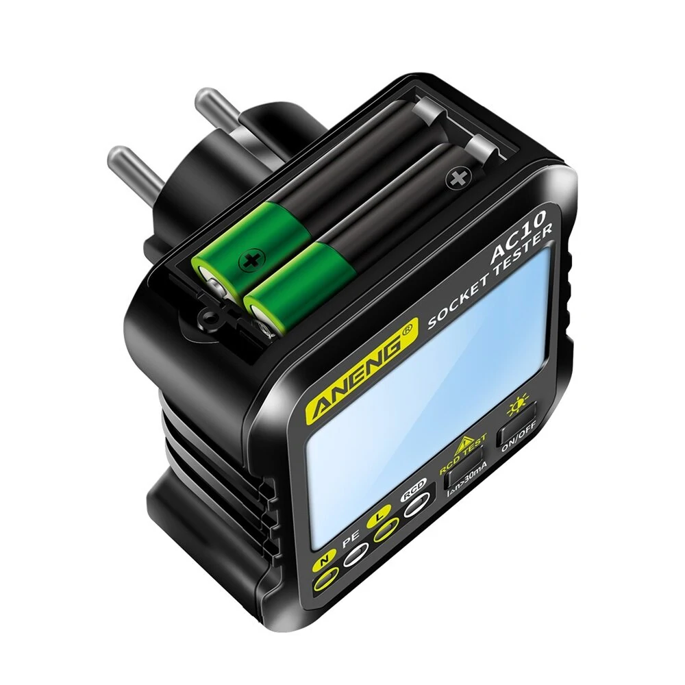 ANENG AC10 Digital Socket Tester - Plug Polarity & Phase Tester Multimeter - Image 4