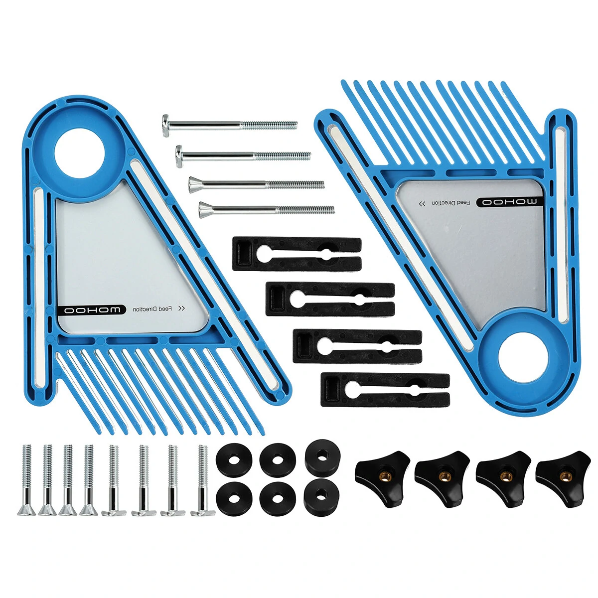 Mohoo Upgraded Double Feather Board - Adjustable Router Table Safety Device | Feather-Loc - Image 2