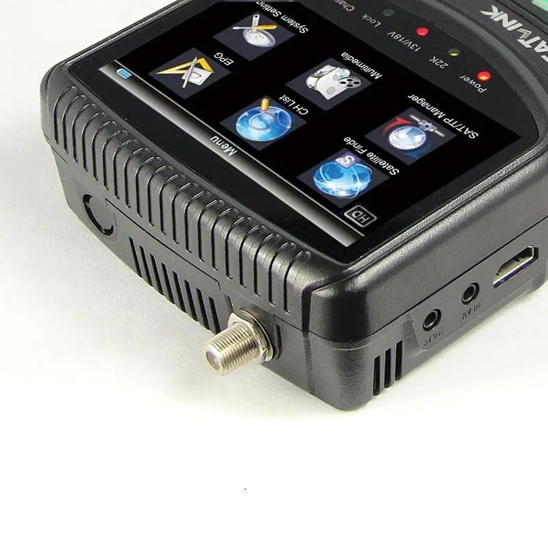 Satlink WS-6960 Satellite Finder Meter | 4.3 Inch HD Display | DVB-S2/MPEG4 - Image 4