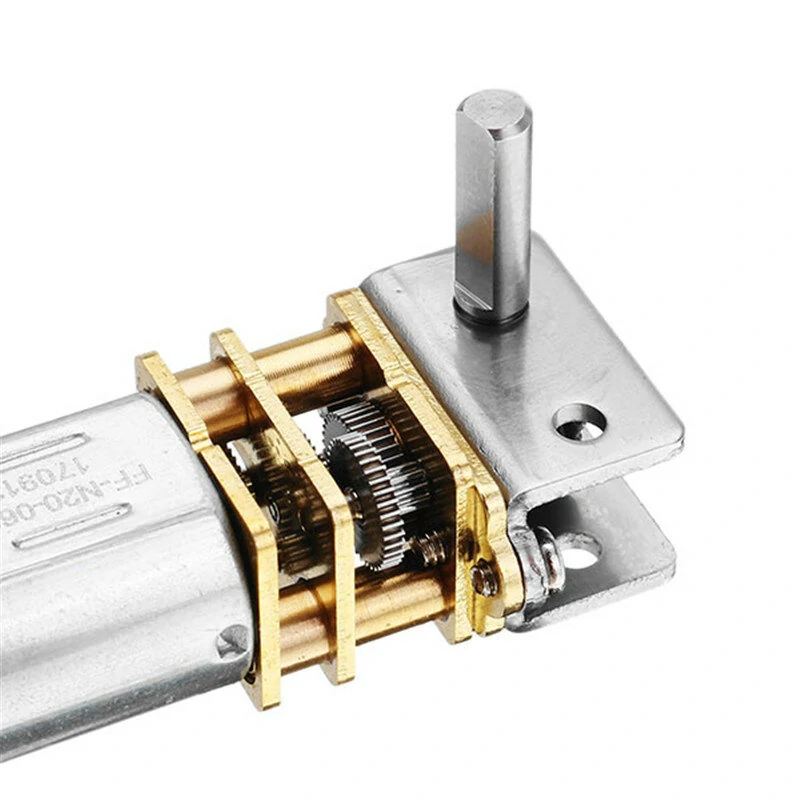 GM12-N20VA DC 6V 18RPM Worm Gear Motor - Gearbox Reducer Electric Motor - Image 5