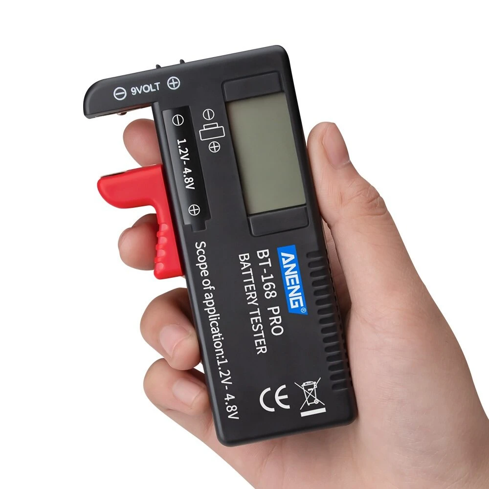 ANENG BT-168 PRO Battery Tester | 1.2-4.8V for 18650 16340 14500 10440 Lithium - Image 3