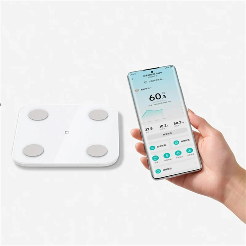 Xiaomi Mijia S400 Body Fat Scale - Dual Frequency BIA, 25 Metrics & Heart Rate - Image 3