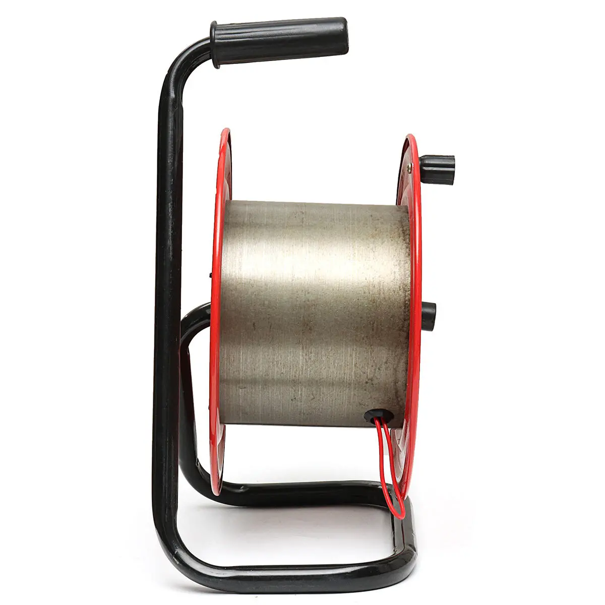 220V Heavy Duty Extension Cord Reel - 3 Plug Multi-Outlet with Wind-Up Storage - Image 4