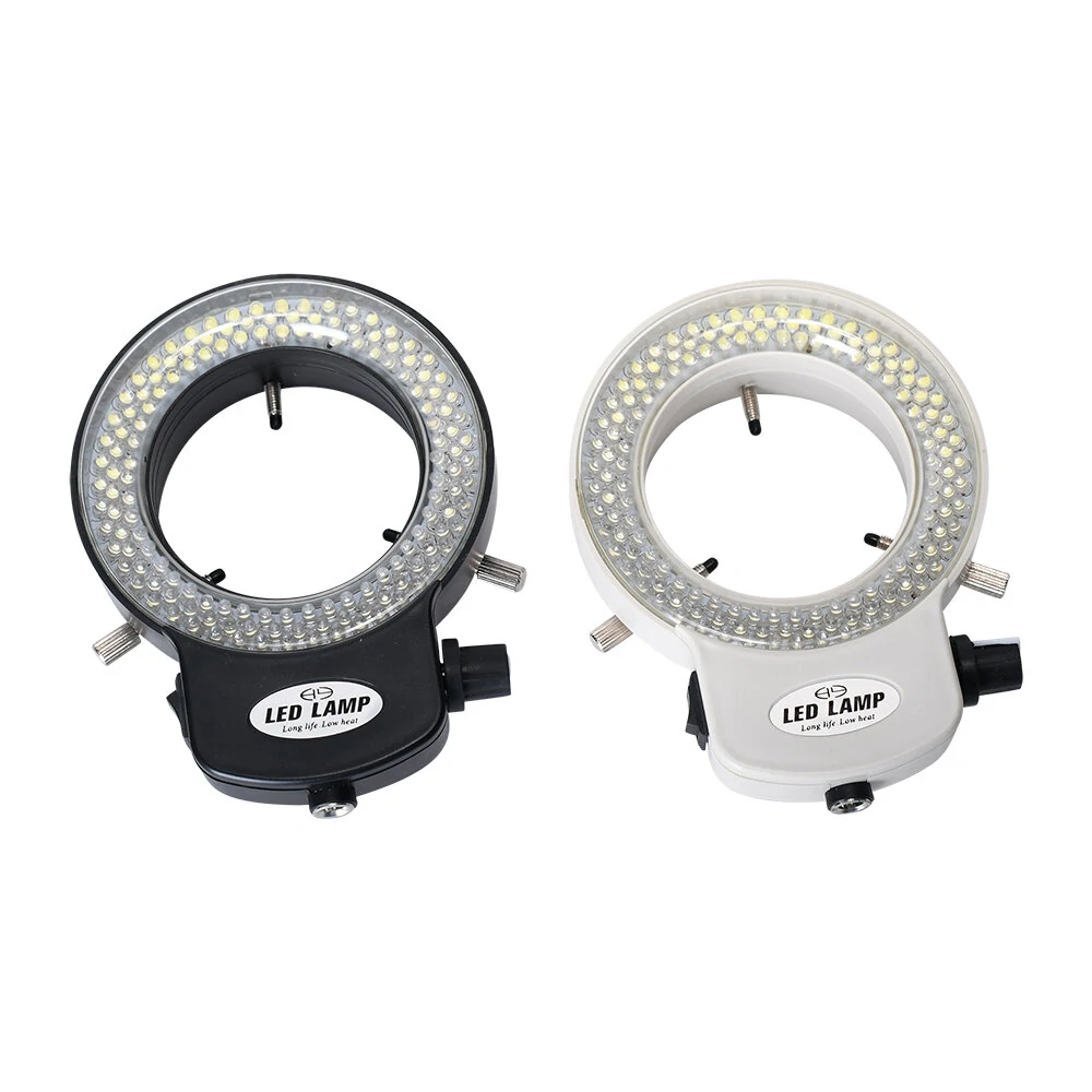 HAYEAR 144 LED Ring Light - 6500K Adjustable Illuminator for Stereo Microscope & Camera - Image 2