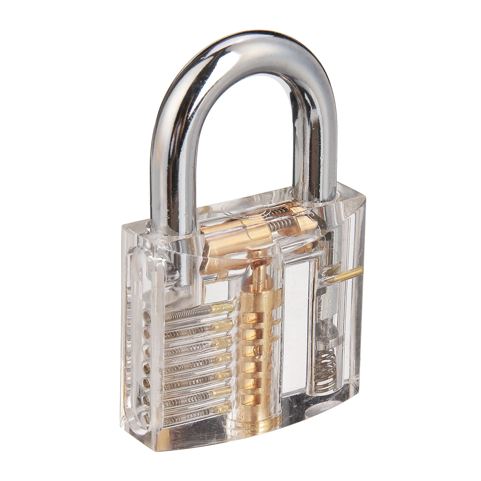 26PCS Lock Pick Set - Transparent Practice Padlock - Locksmith Training Tool - Image 5
