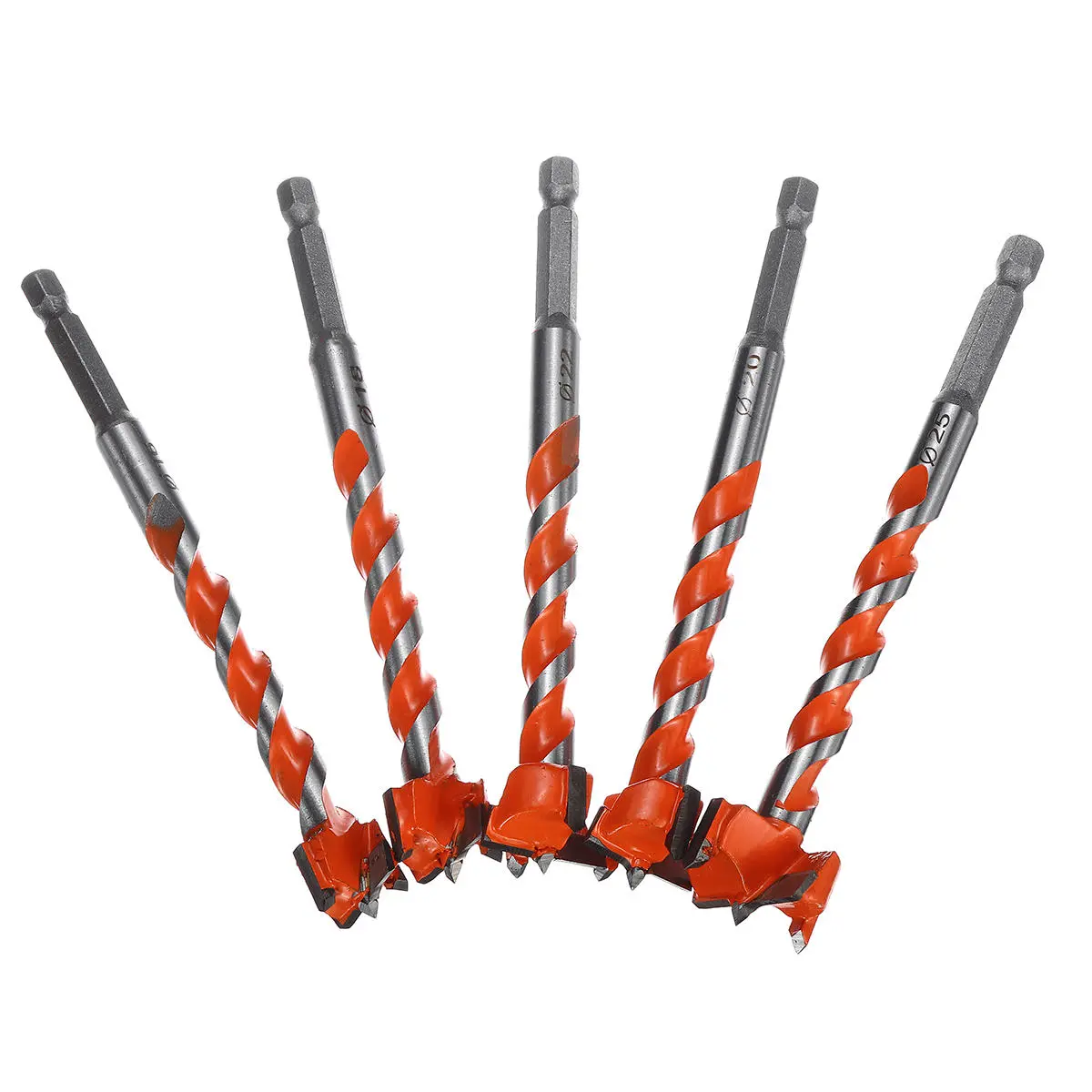 Forstner Drill Bit - 125mm Lengthened Woodworking Hole Saw Cutter for Door Punching - Image 3