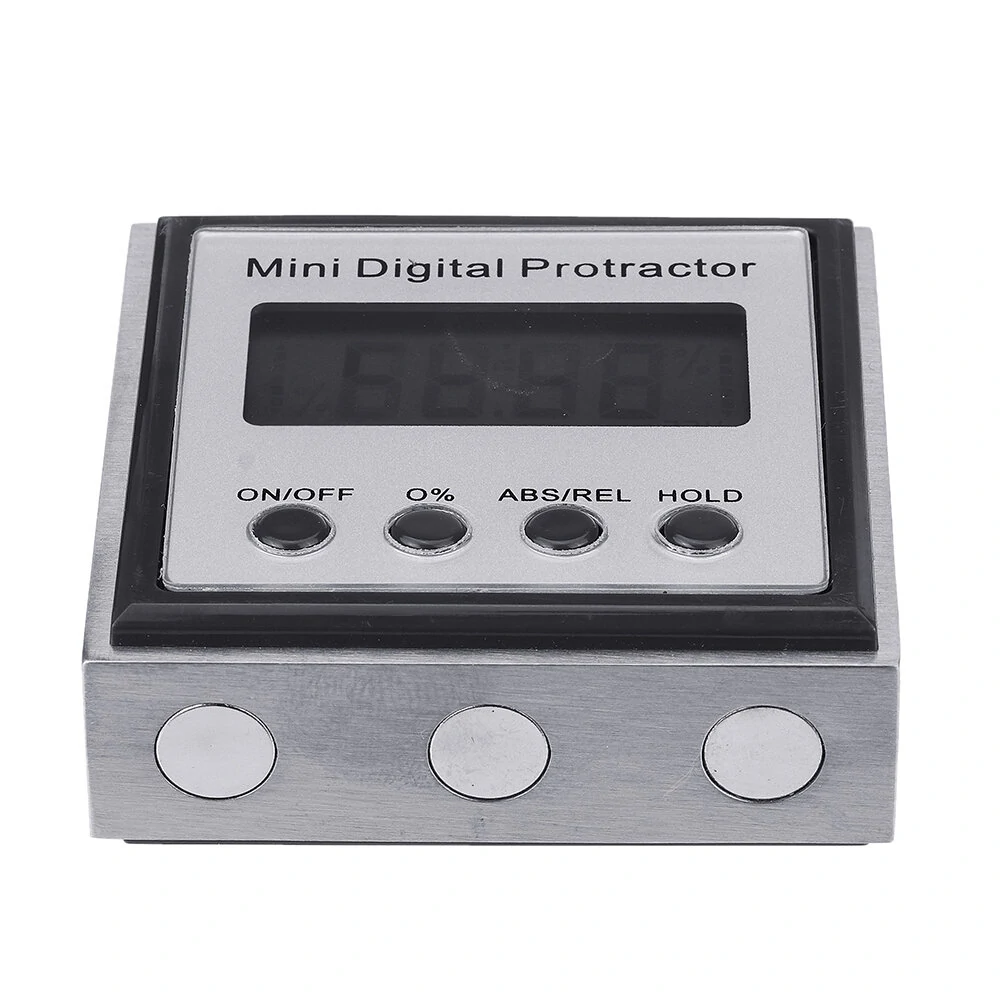 Drillpro Digital Protractor | 360 Degree Mini Inclinometer with Magnetic Base - Image 5