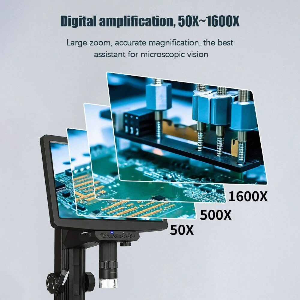 Veho 10.1 Inch USB Digital Microscope - IPS Screen 1000X Zoom | Photo & Video Recording - Image 5