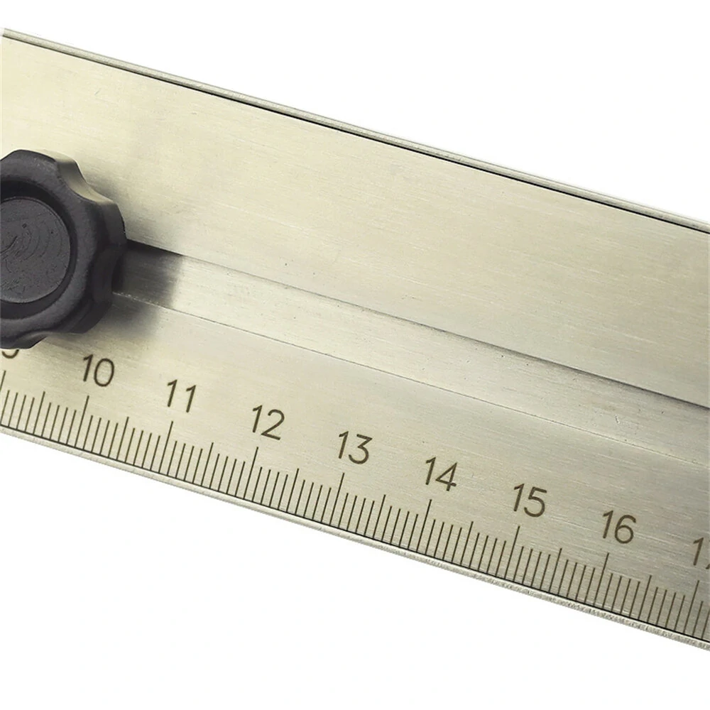 Stainless Steel Arrowhead Marking Ruler - Engraved Scale & Wear-Resistant - Image 4