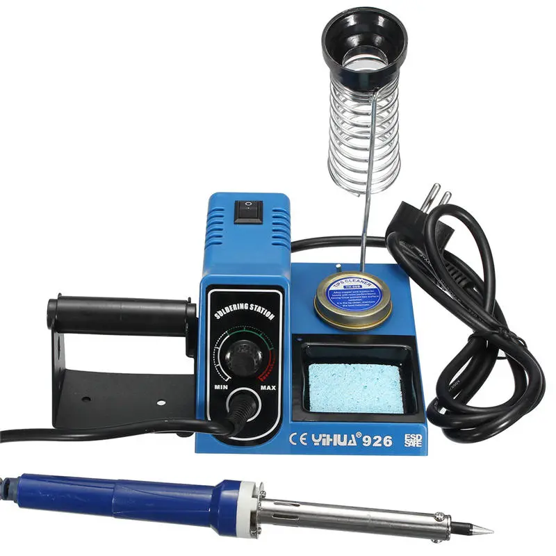 YIHUA 926 60W Adjustable Temp Soldering Station | 220V with Weller Base - Image 3