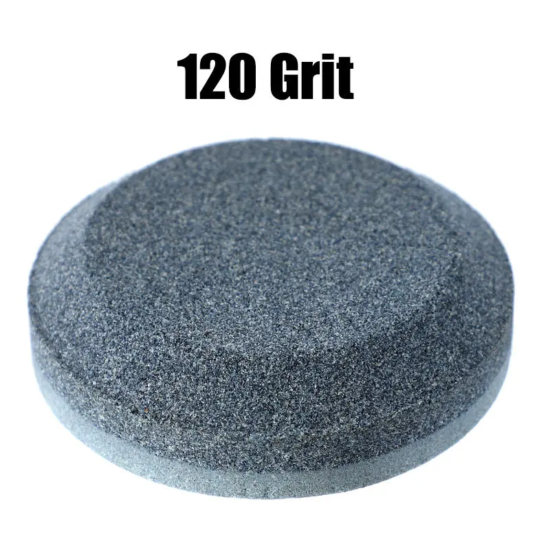 Sharpening Stone Dual Grit 120# 280# | Round Alumina Whetstone for Kitchen Knives - Image 2