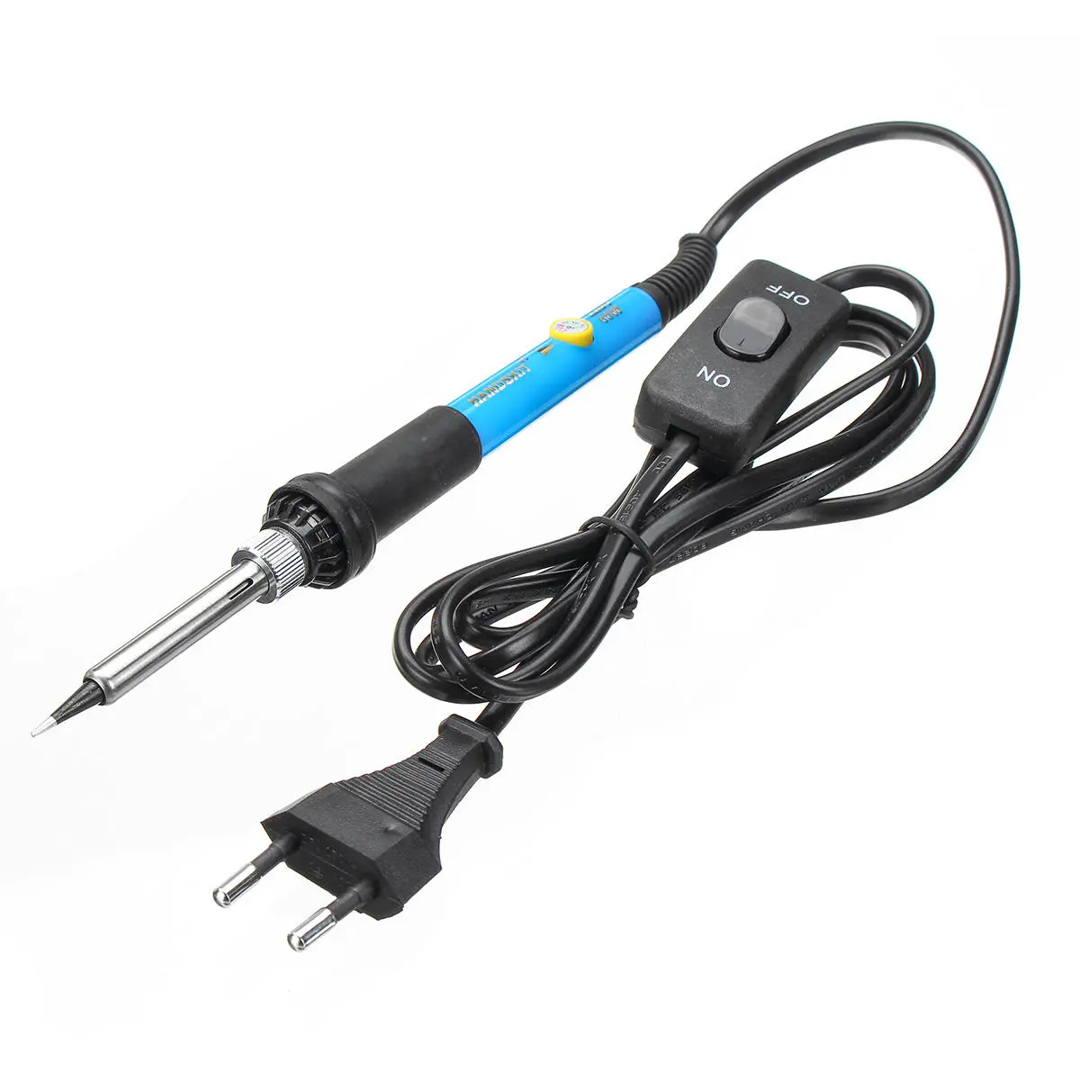 60W Adjustable Temperature Electric Solder Iron Kit - 13Pc Set with Multimeter - Image 3